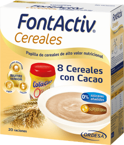 Product FontActiv 8 Cereales con Cacao