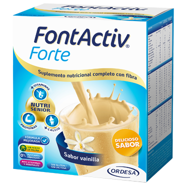 Product FontActiv Forte sabor Vainilla en sobres