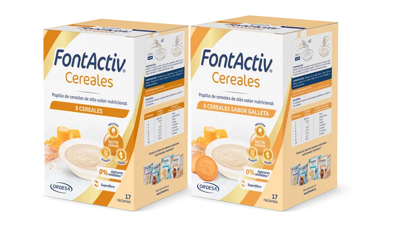Nueva gama completa de cereales FontActiv